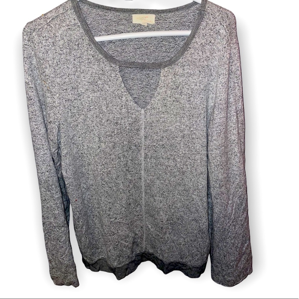 Women’s Cupio Gray Long Sleeve Top - Large